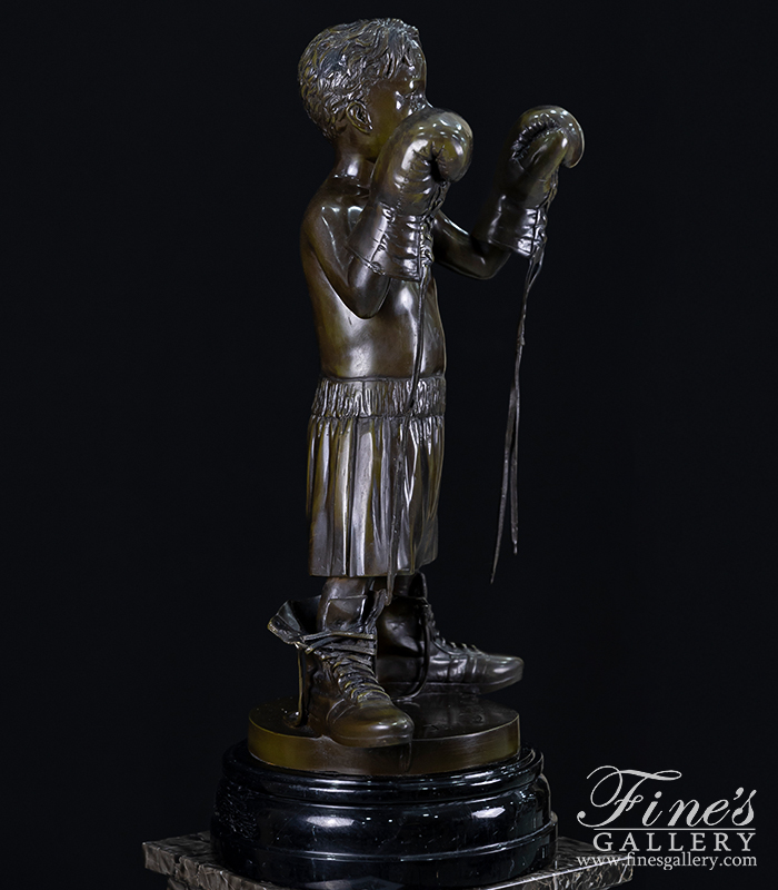 Bronze Statues  - Aspiring Boxer - 26 Inch - BS-499